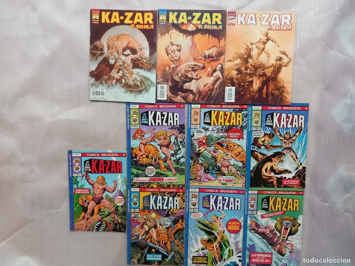 Tebeos: Pack Kazar completa 13 Grapas. - Foto 1