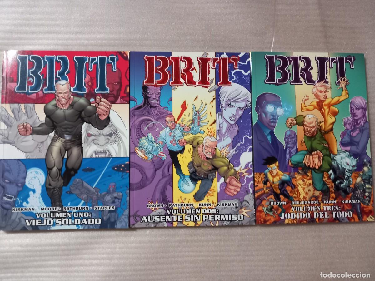Tebeos: Brit tres vol&uacute;menes Completa - Foto 1