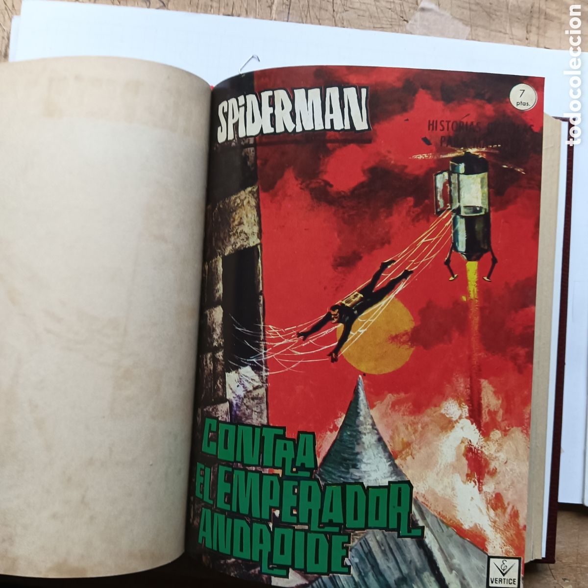 Tebeos: SPIDERMAN V&Eacute;RTICE GRAPA COMPLETA 1 TOMO - Foto 3