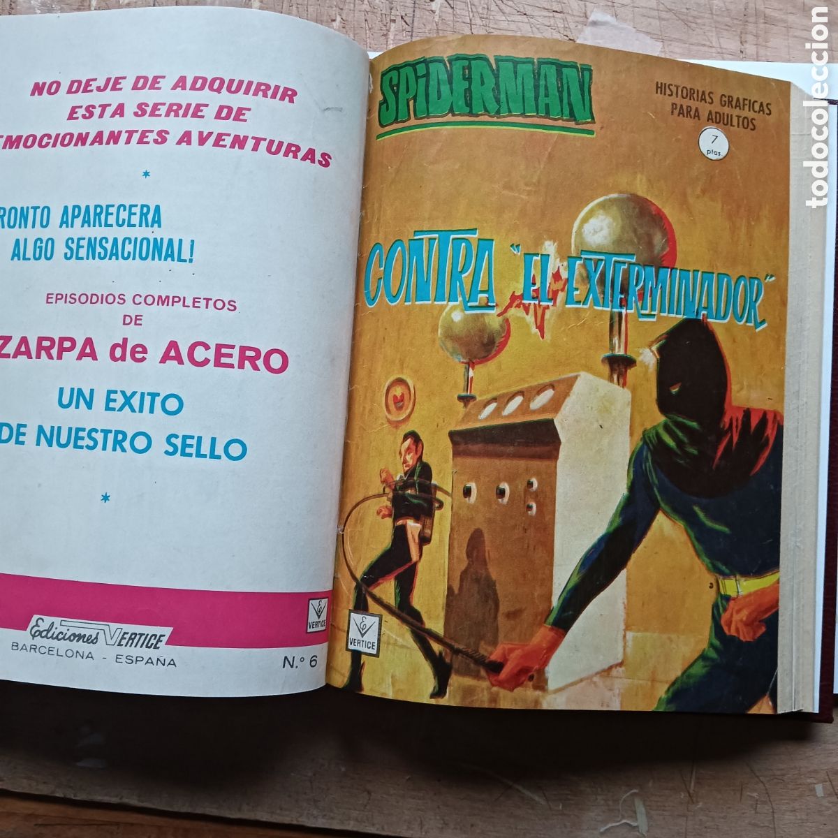 Tebeos: SPIDERMAN V&Eacute;RTICE GRAPA COMPLETA 1 TOMO - Foto 6