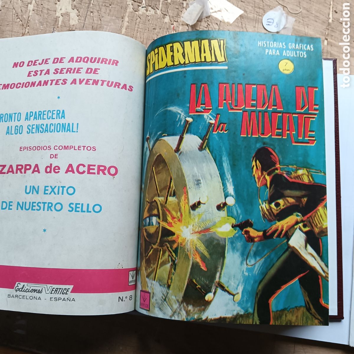 Tebeos: SPIDERMAN V&Eacute;RTICE GRAPA COMPLETA 1 TOMO - Foto 8