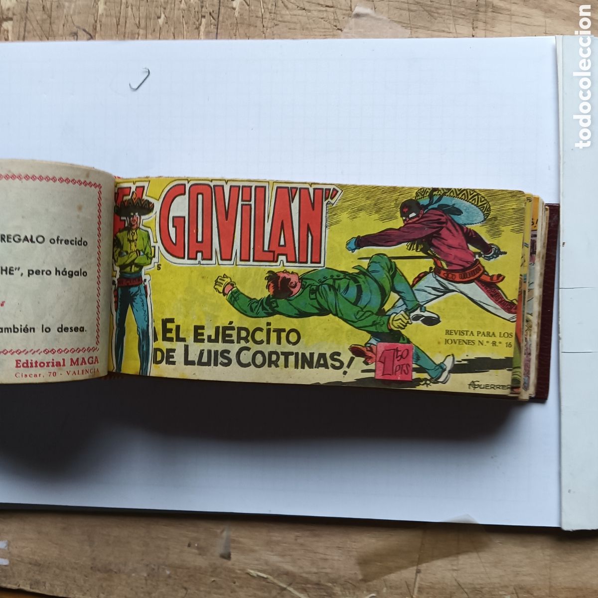 Tebeos: EL GAVILAN COMPLETA 1 TOMO - Foto 3