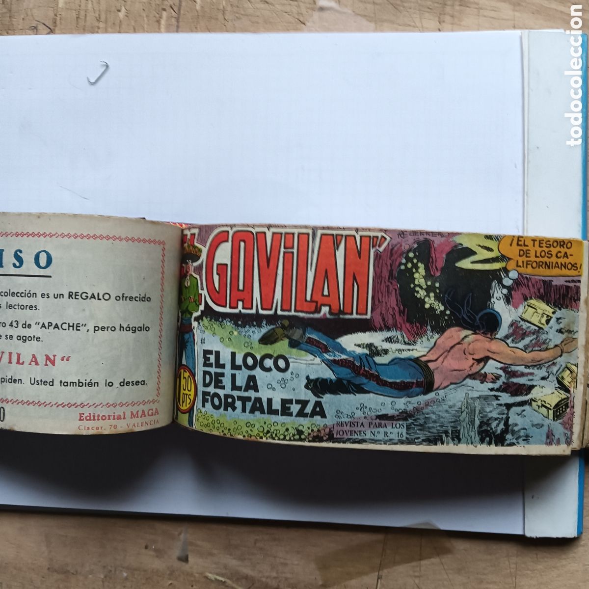 Tebeos: EL GAVILAN COMPLETA 1 TOMO - Foto 4