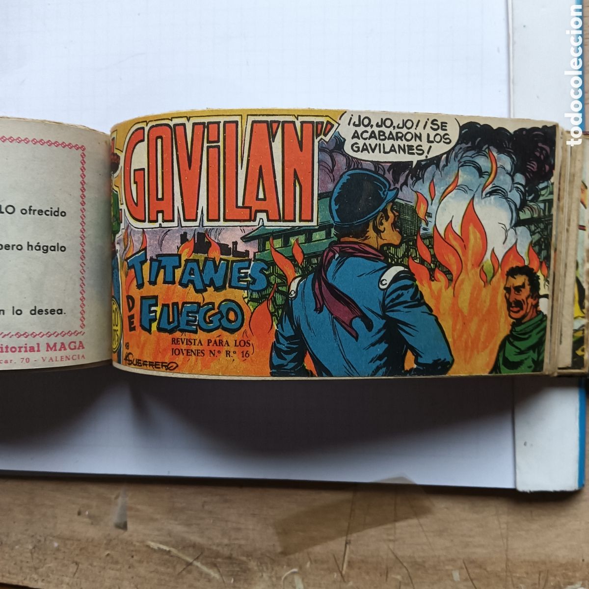 Tebeos: EL GAVILAN COMPLETA 1 TOMO - Foto 6