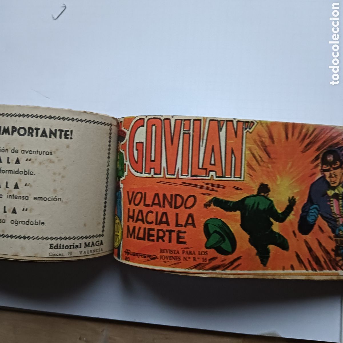 Tebeos: EL GAVILAN COMPLETA 1 TOMO - Foto 5