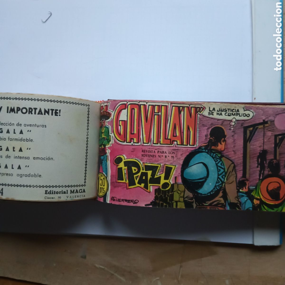 Tebeos: EL GAVILAN COMPLETA 1 TOMO - Foto 7