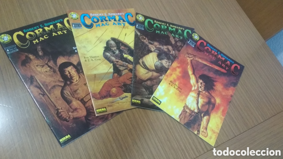 Tebeos: Cormac. Mac Art. Colecci&oacute;n completa 4 tomos. - Foto 1