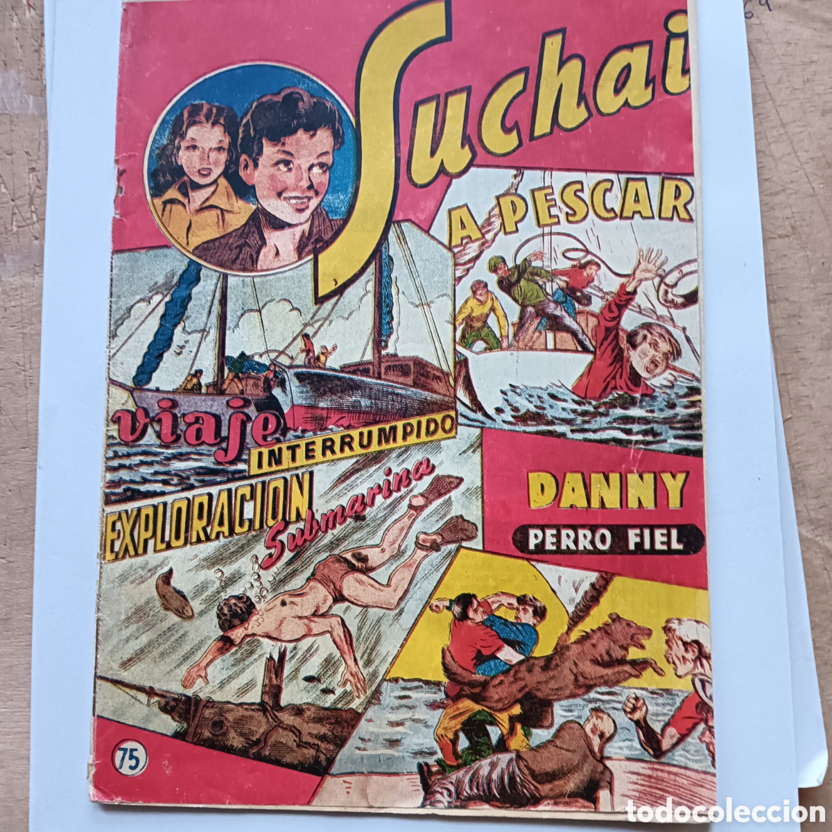 Tebeos: SUCHAI HISPANO AMERICANA N&Uacute;M-75 ULTIMO - Foto 1