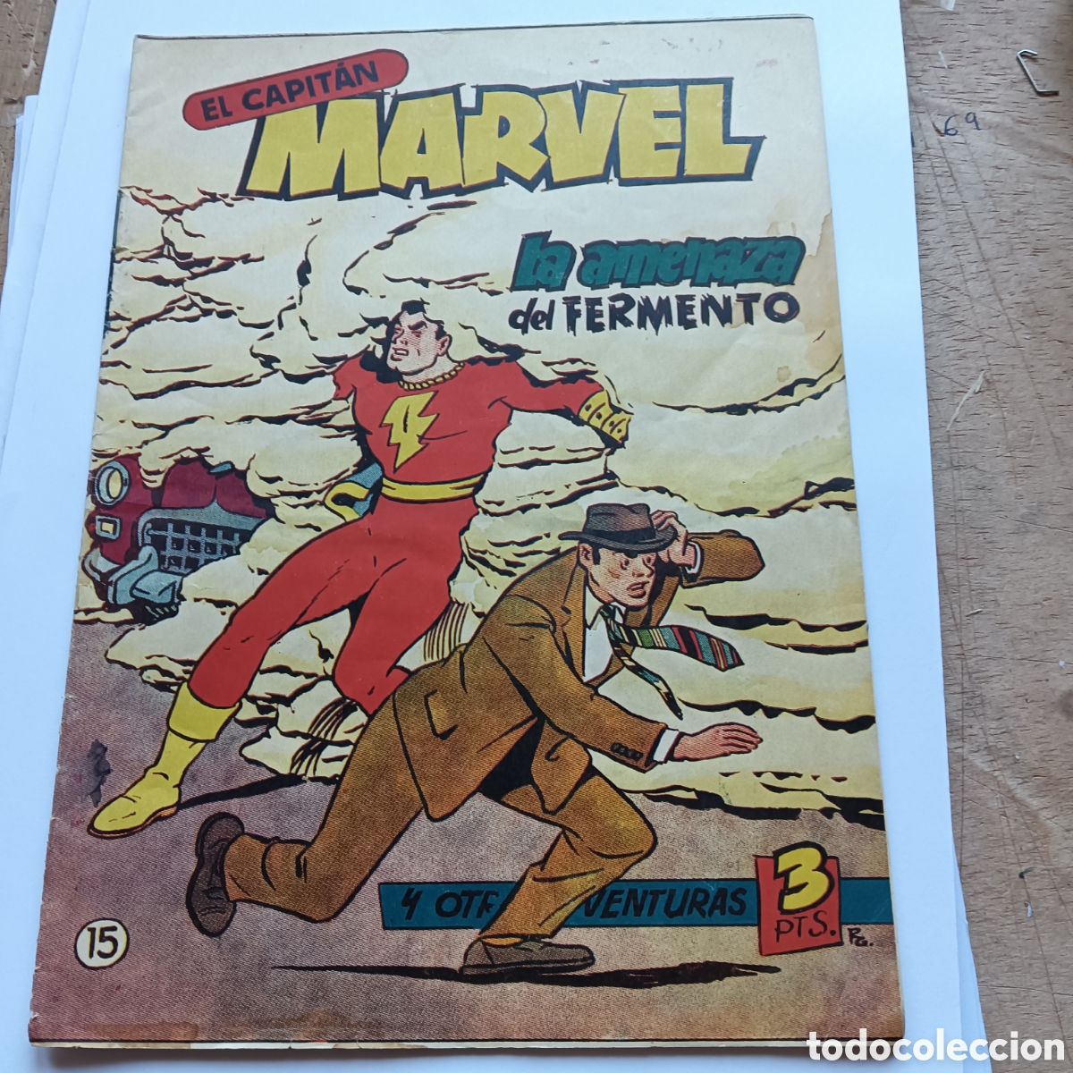 Tebeos: EL CAPITAN MARVEL N&Uacute;M 15 HISPANO AMERICANA ORIGINAL - Foto 1
