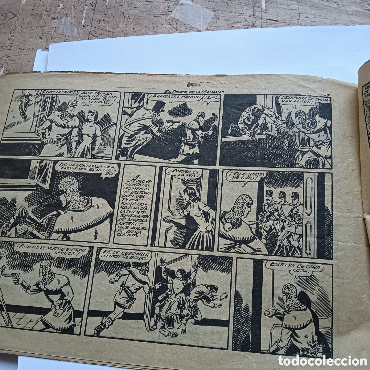 Tebeos: EL PUMA N&Uacute;M-27 EDITORIAL MARCO ORIGINAL A&ntilde;o1952 - Foto 2