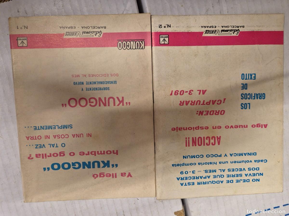 Tebeos: Kungoo Vertice grapa. Colecci&oacute;n completa 2 ejemplares - Foto 2