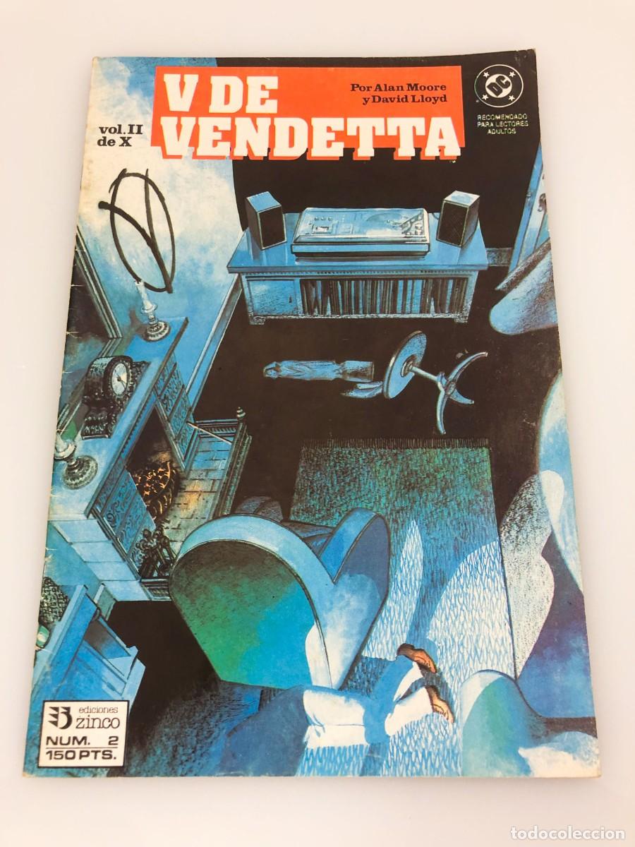 Tebeos: V de Vendetta - 5 primeros n&uacute;meros de Alan Moore y David Lloyd - Ediciones Zinco - Foto 6