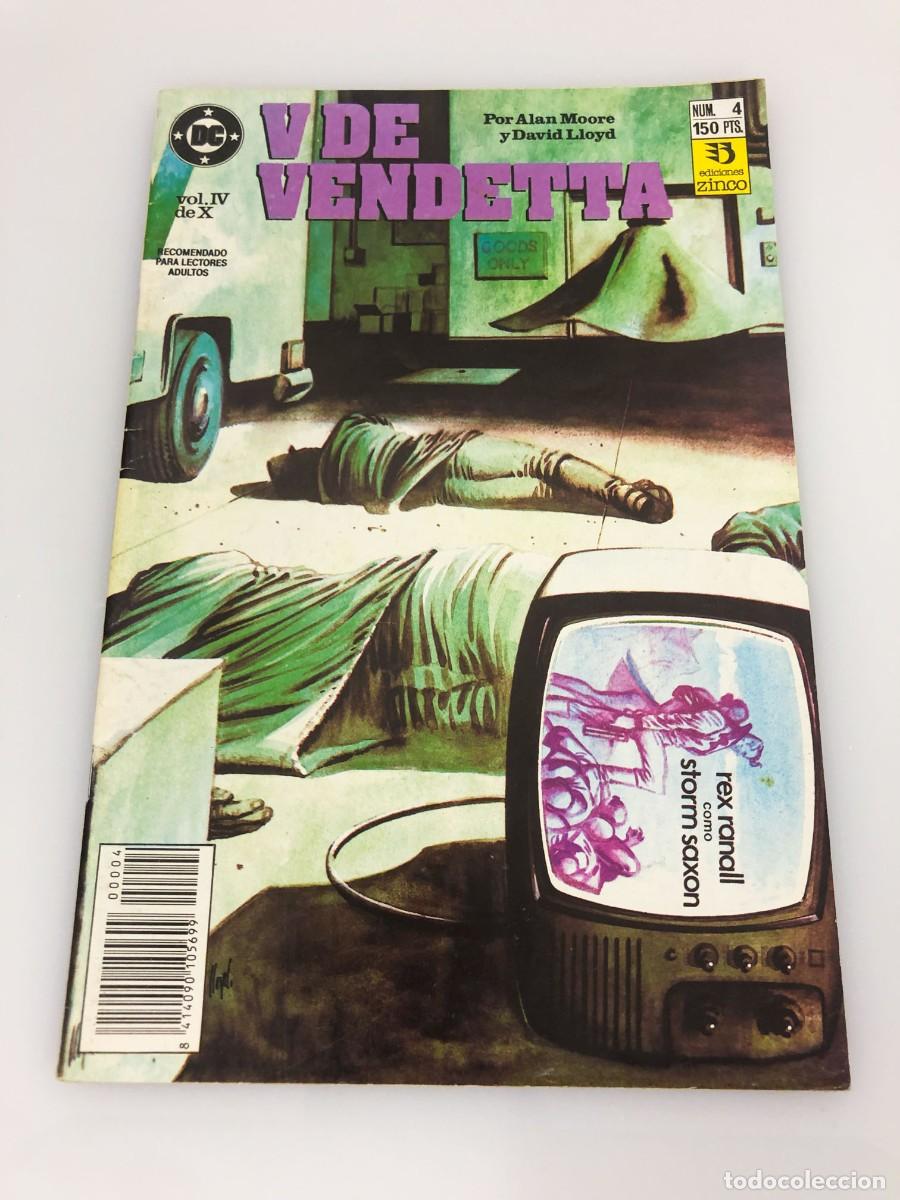 Tebeos: V de Vendetta - 5 primeros n&uacute;meros de Alan Moore y David Lloyd - Ediciones Zinco - Foto 11