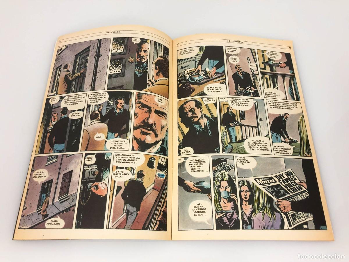 Tebeos: V de Vendetta - 5 primeros n&uacute;meros de Alan Moore y David Lloyd - Ediciones Zinco - Foto 17