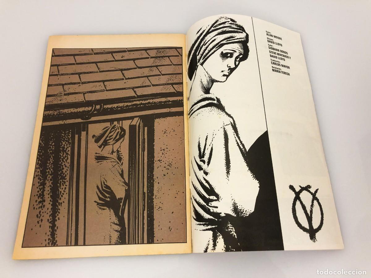 Tebeos: V de Vendetta - 5 primeros n&uacute;meros de Alan Moore y David Lloyd - Ediciones Zinco - Foto 18
