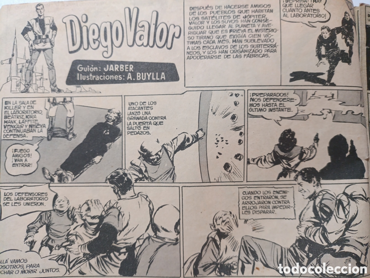 Tebeos: Diego Valor Num 18 a&ntilde;o 1957 - Foto 3