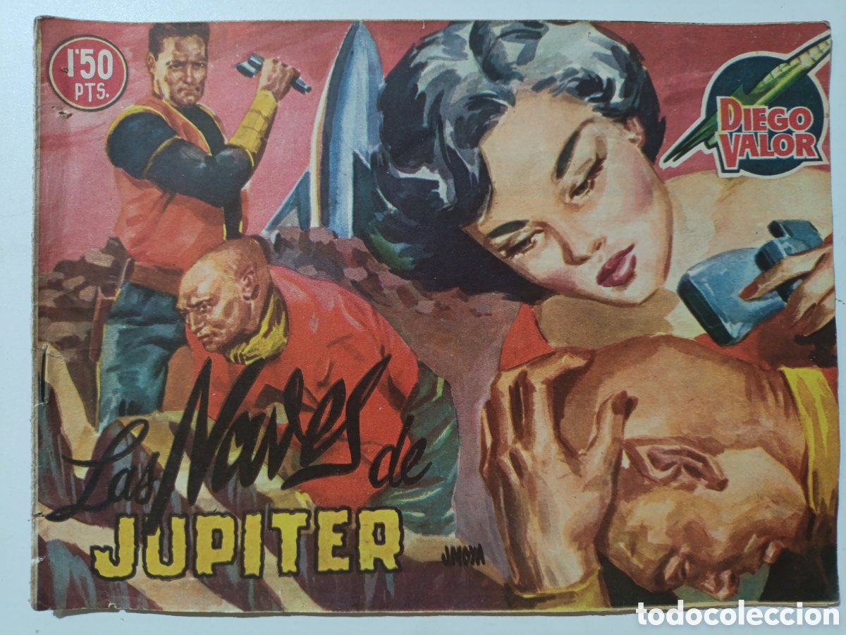 Tebeos: Diego Valor Num 18 a&ntilde;o 1957 - Foto 1