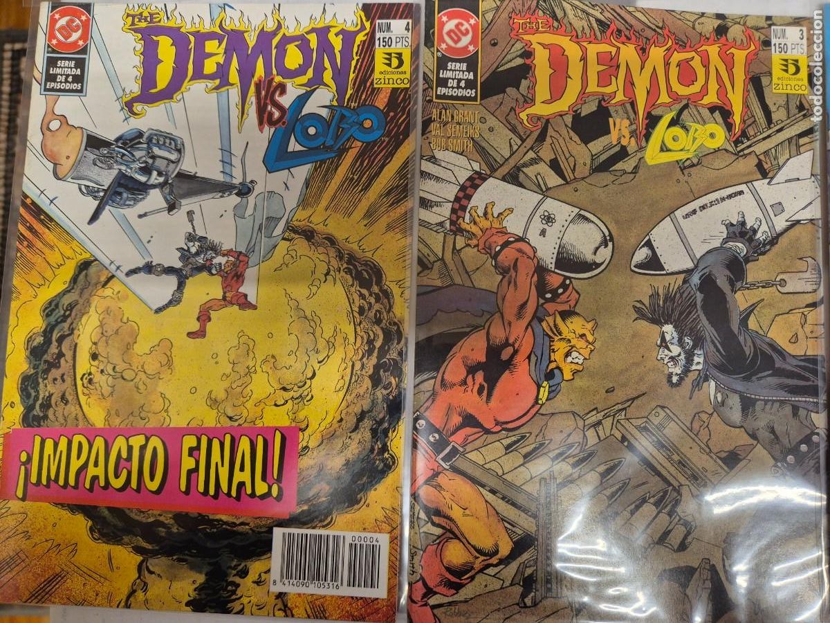 Tebeos: Demon. Colecci&oacute;n completa 4 ejemplares. Zinco. - Foto 1