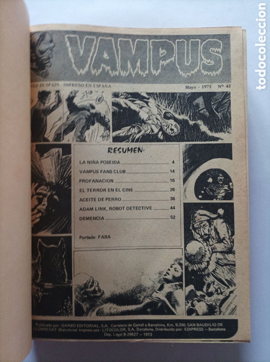 Tebeos: VAMPUS. 2 TOMOS. LEER DESCRIPCI&Oacute;N. - Foto 2