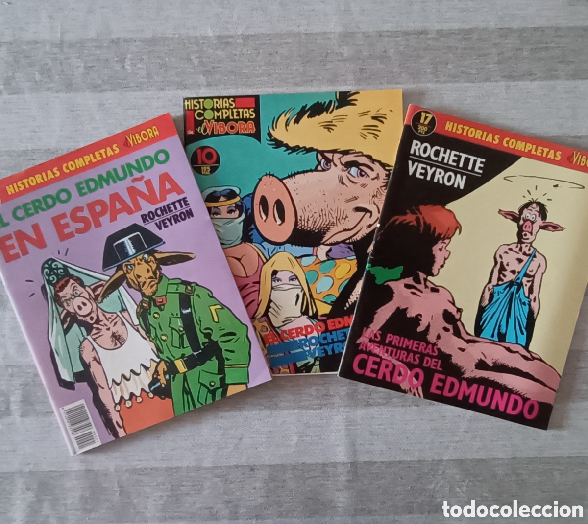 Tebeos: El cerdo Edmundo - Rochette y Veyron - Foto 1