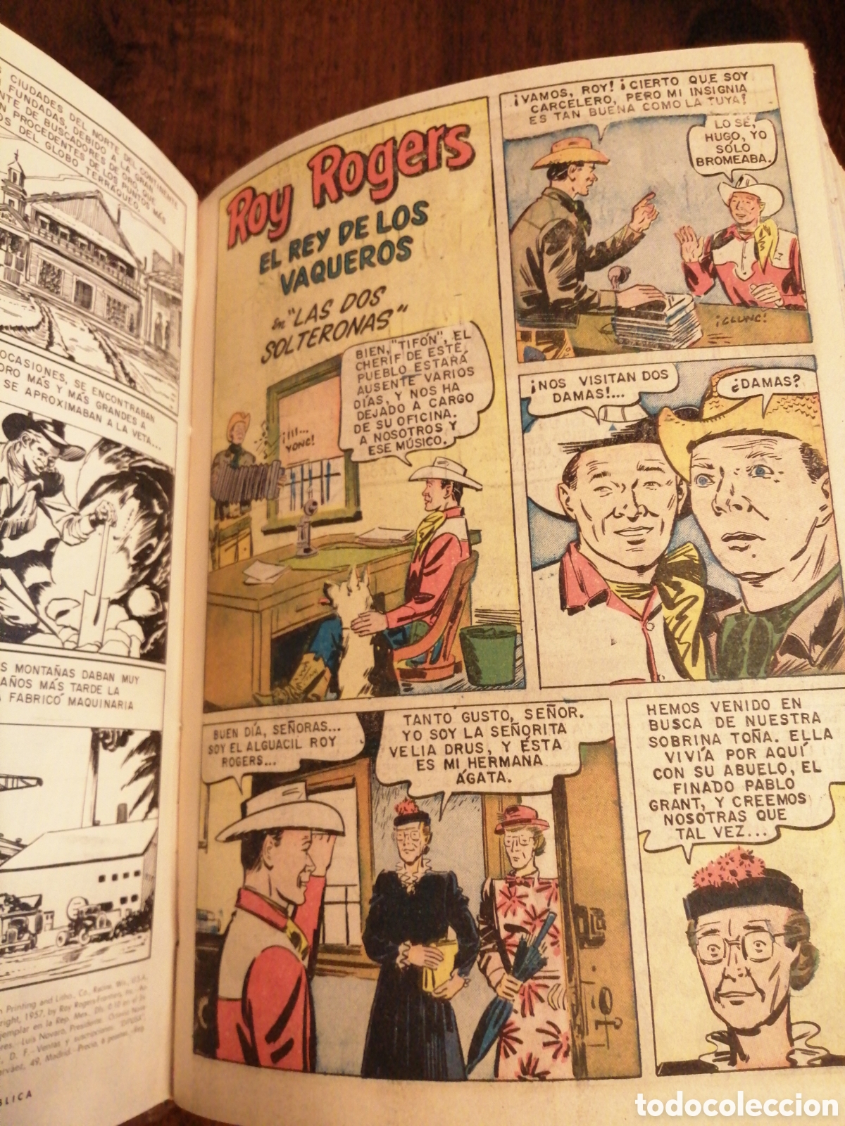 Tebeos: REVISTAS ROY ROGERS ENCUADERNABLES - Foto 2