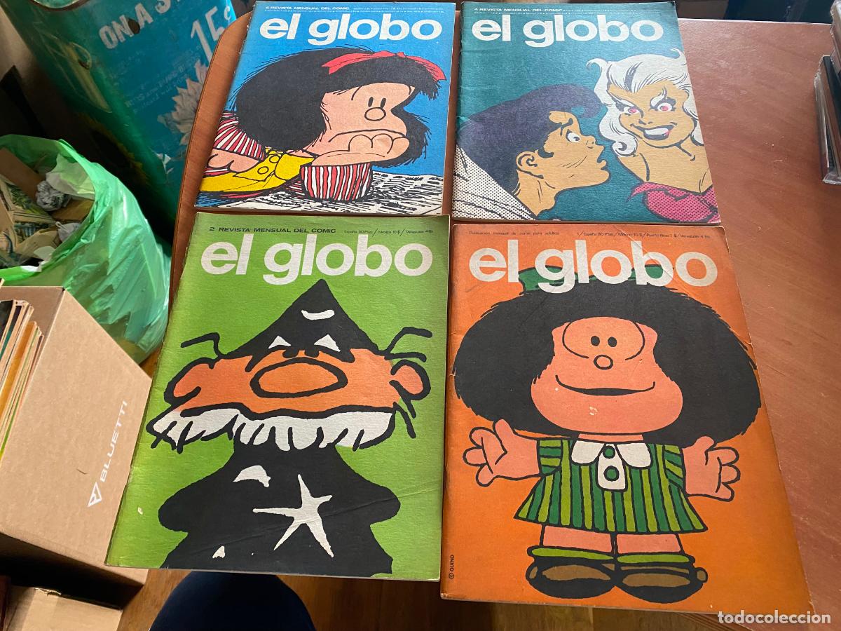 Tebeos: EL GLOBO. LOTE 9 EJEMPLARES (COB247) - Foto 2