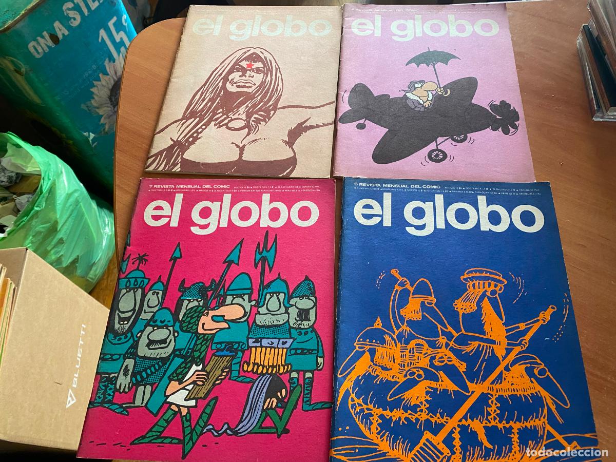 Tebeos: EL GLOBO. LOTE 9 EJEMPLARES (COB247) - Foto 3