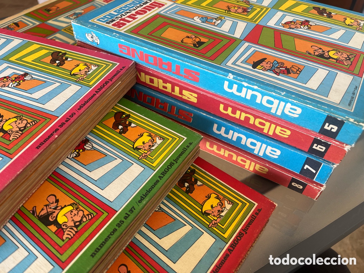Tebeos: SEMANARIO STRONG COLECCI&Oacute;N COMPLETA - Foto 5