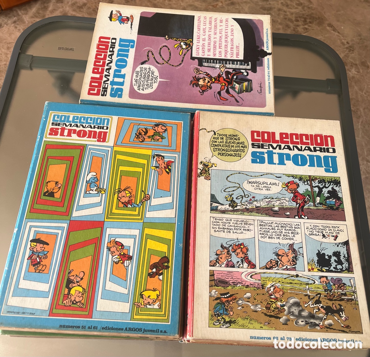 Tebeos: SEMANARIO STRONG COLECCI&Oacute;N COMPLETA - Foto 8