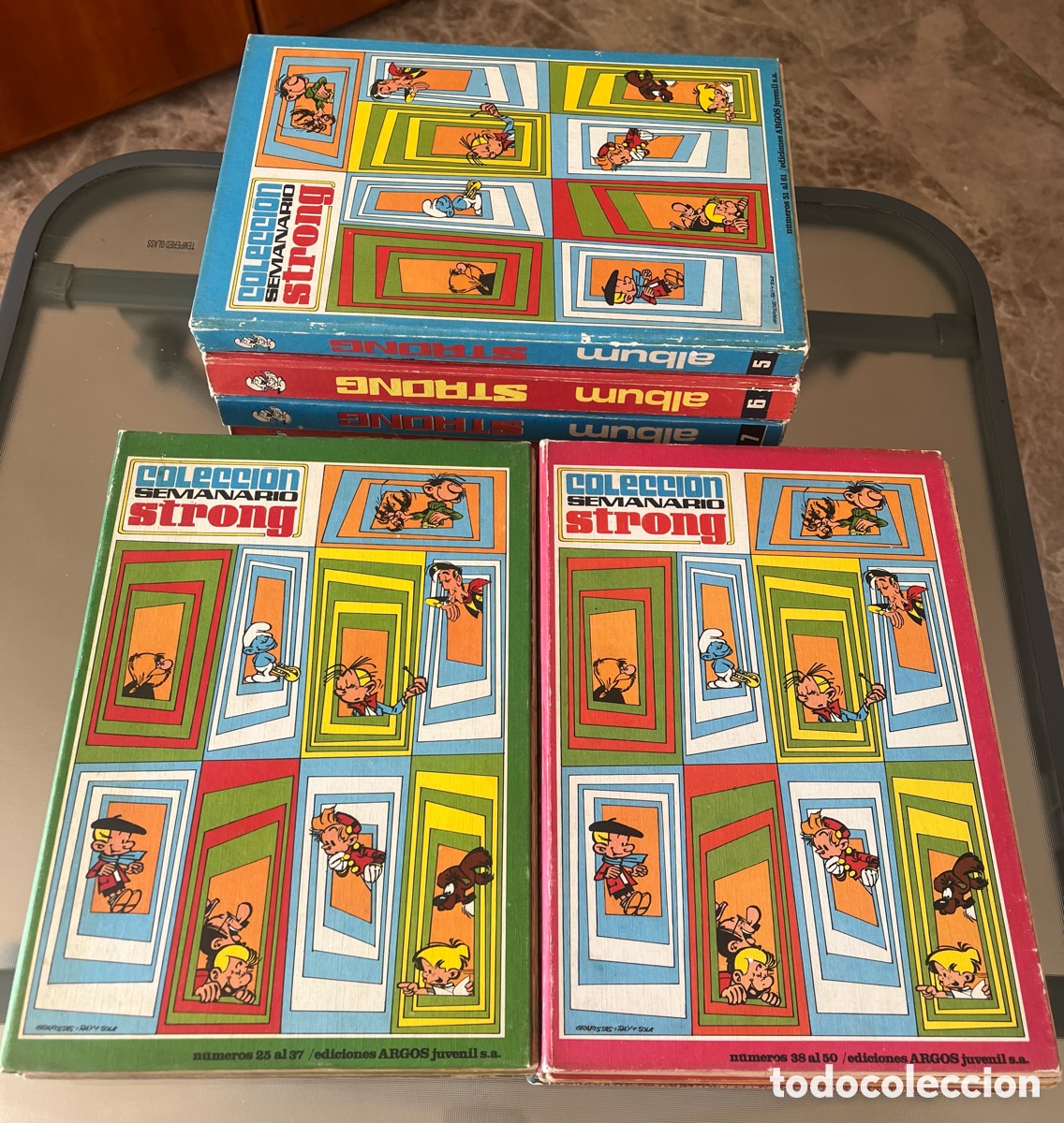 Tebeos: SEMANARIO STRONG COLECCI&Oacute;N COMPLETA - Foto 9