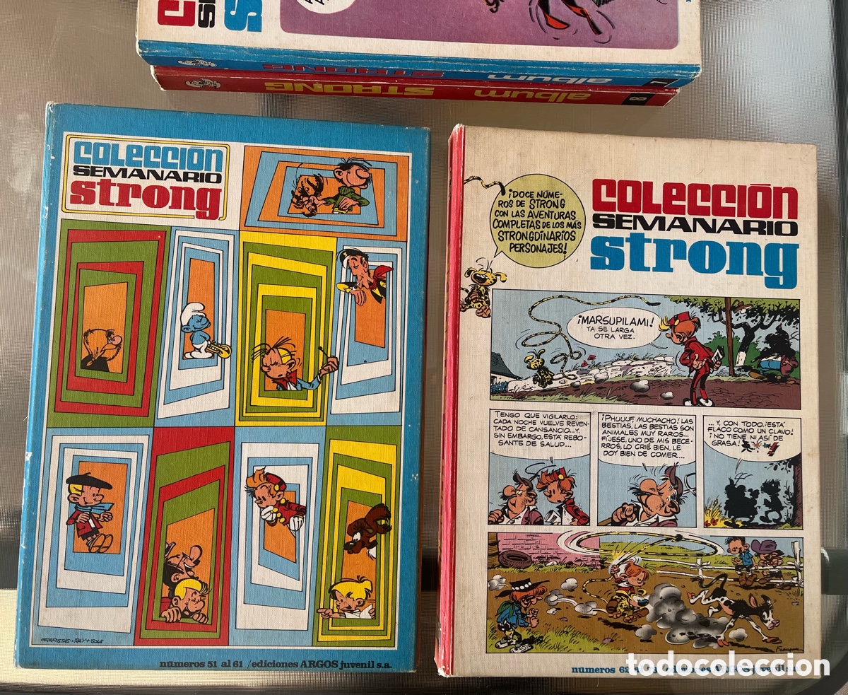 Tebeos: SEMANARIO STRONG COLECCI&Oacute;N COMPLETA - Foto 11