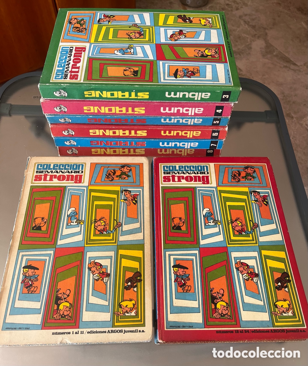 Tebeos: SEMANARIO STRONG COLECCI&Oacute;N COMPLETA - Foto 1