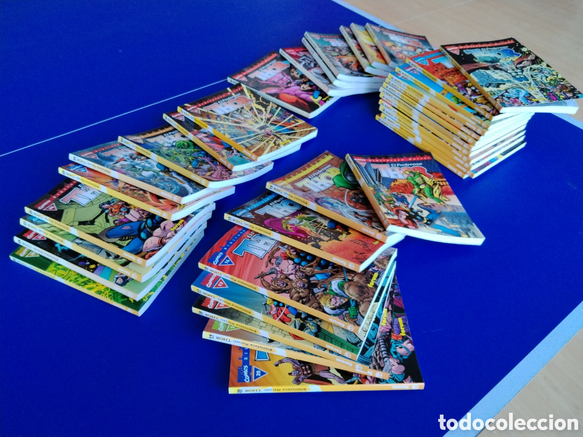 Tebeos: Biblioteca Marvel - THOR 37 nums. - Foto 2