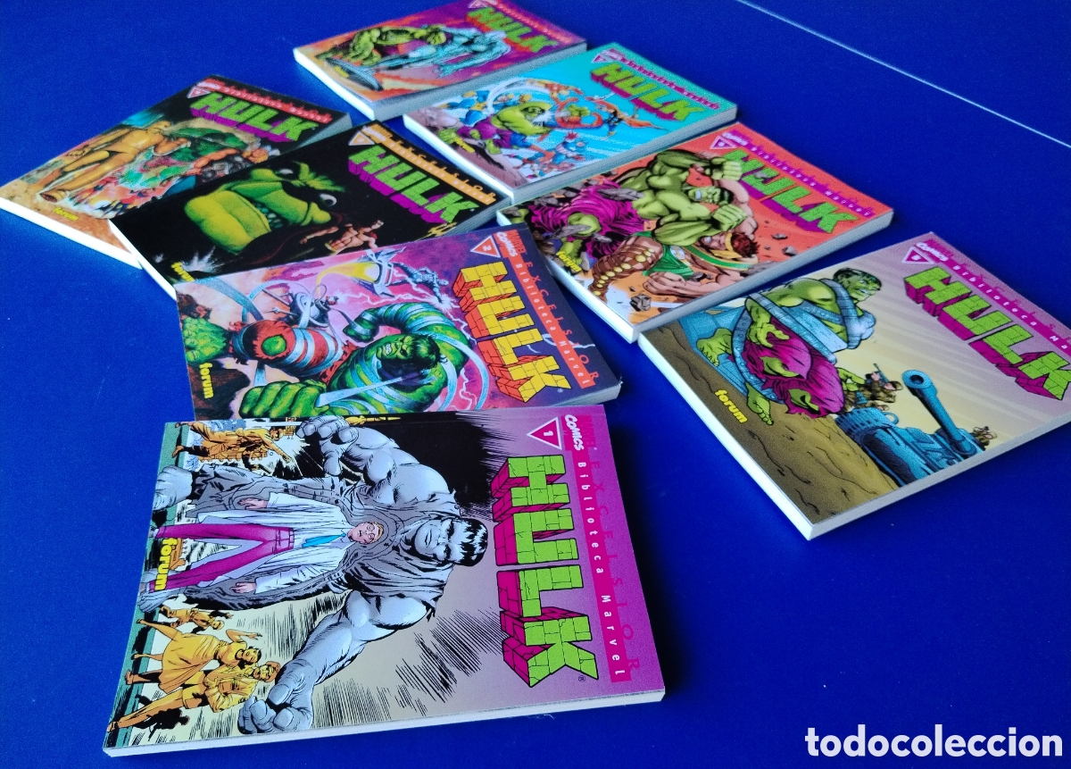 Tebeos: Biblioteca Marvel - HULK 8 nums. - Foto 2