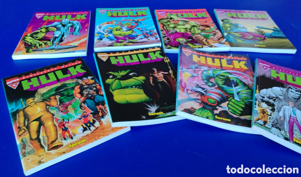 Tebeos: Biblioteca Marvel - HULK 8 nums. - Foto 3