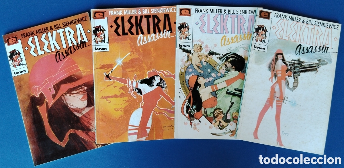 Tebeos: Elektra - Elektra Assassin 4 tomos - Foto 1