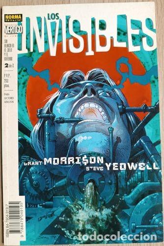 Tebeos: LOS INVISIBLES COL. V&Eacute;RTIGO DE NORMA - 7 C&Oacute;MICS - Foto 3