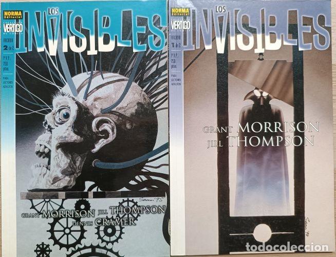 Tebeos: LOS INVISIBLES COL. V&Eacute;RTIGO DE NORMA - 7 C&Oacute;MICS - Foto 4