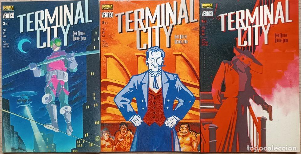 Tebeos: TERMINAL CITY COL. V&Eacute;RTIGO DE NORMA - 5 C&Oacute;MICS - Foto 2