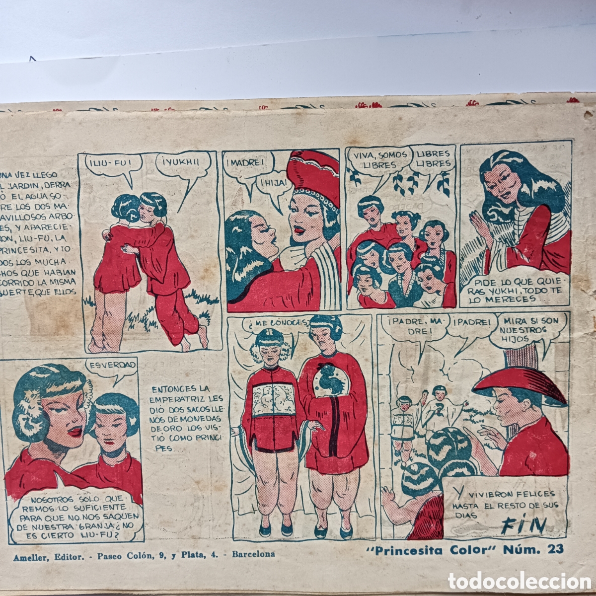 Tebeos: COLECCI&Oacute;N PRINCESITA N&Uacute;M-23 EDI. AMELLER - Foto 2