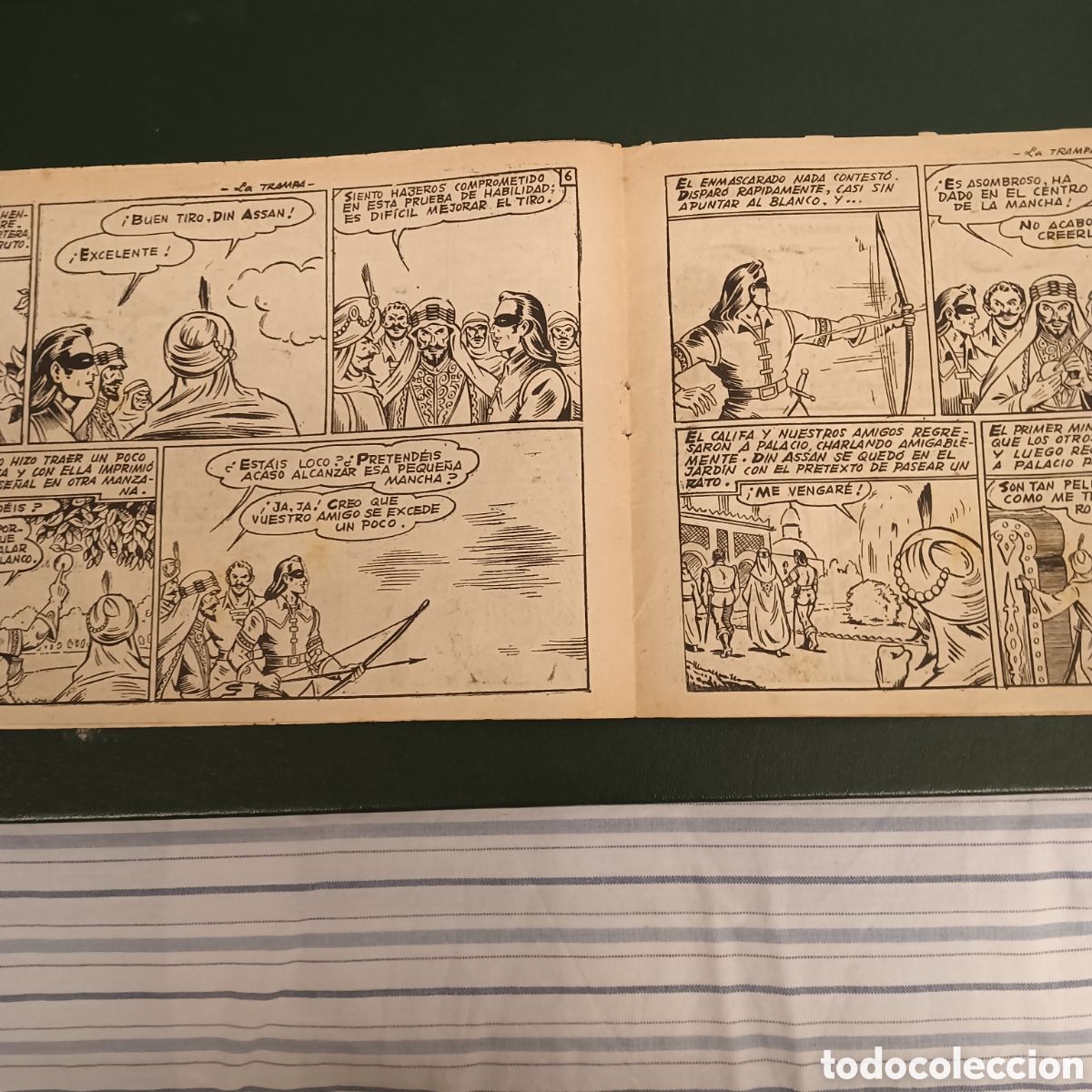 Tebeos: CAPITAN CORAJE N&Uacute;M-15 EDITORIAL TORAY ORIGINAL A&Ntilde;O 1958 - Foto 2