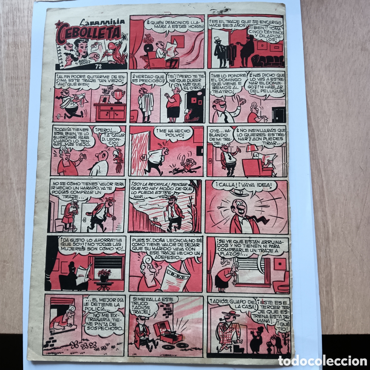 Tebeos: EL DDT N&Uacute;M -72 A&Ntilde;O 1952 - Foto 2