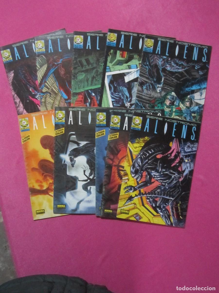 Tebeos: ALIENS SERIE NOSTROMO 10 COMPLETA NORMA L43 C410.