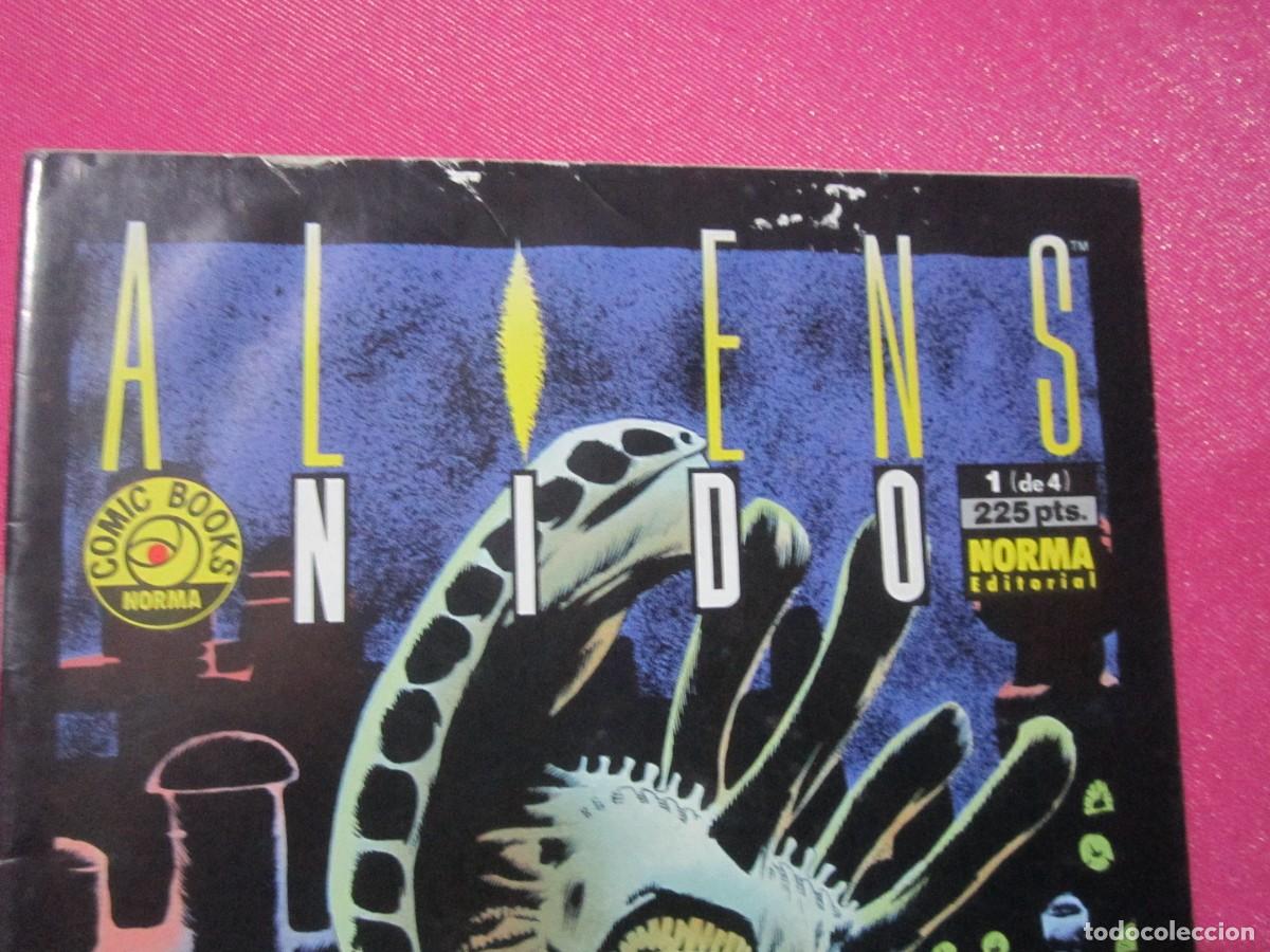 Tebeos: ALIENS NIDO COMPLETA 4 COMICS NORMA L11 C111. - Foto 5