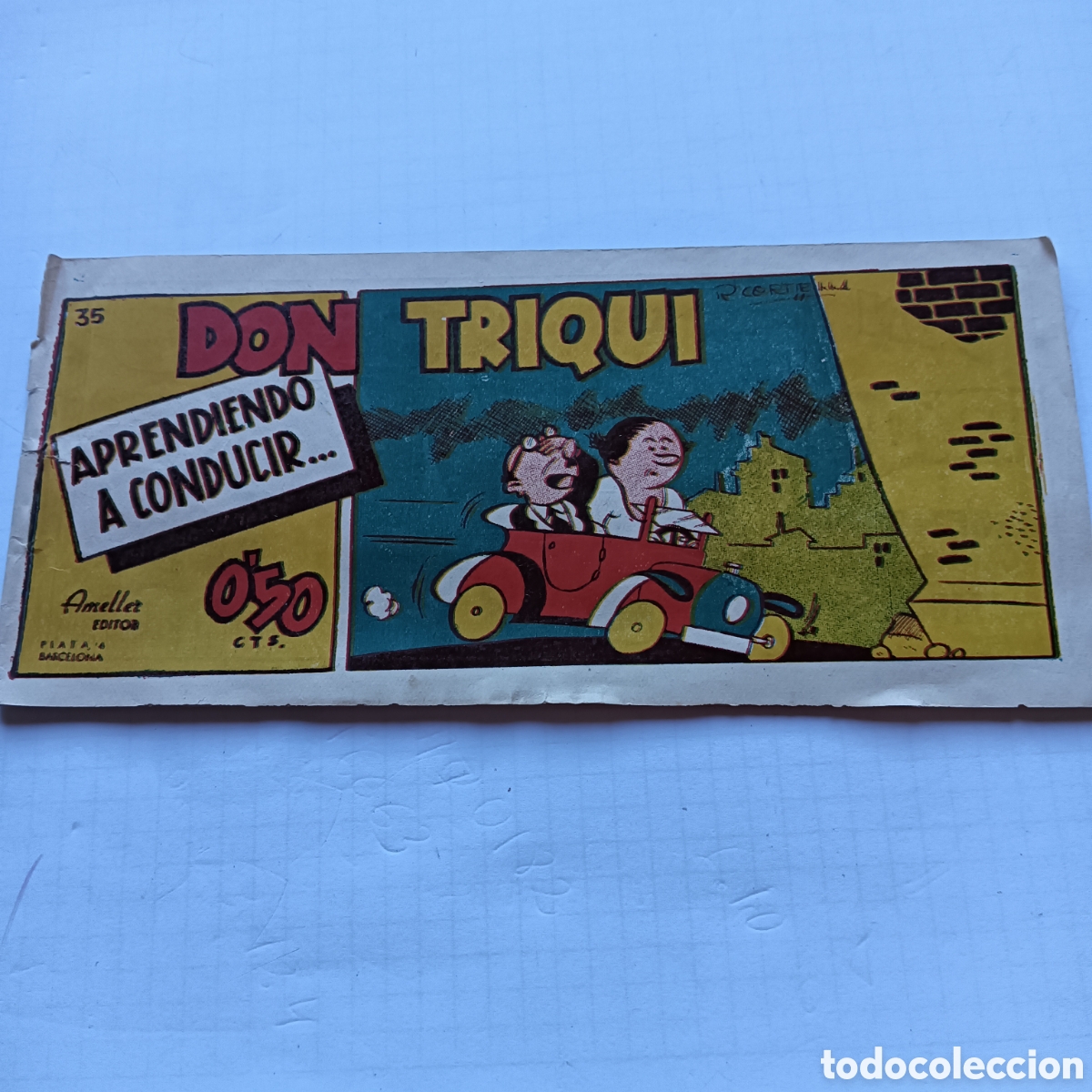 Tebeos: DON TRIQUI N&Uacute;M -35 EDI. AMELLER - Foto 1
