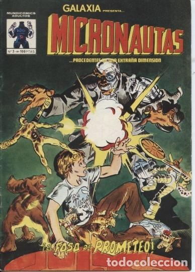 Tebeos: MICRONAUTAS ( VERTICE ) 1981 COMPLETO - Foto 3