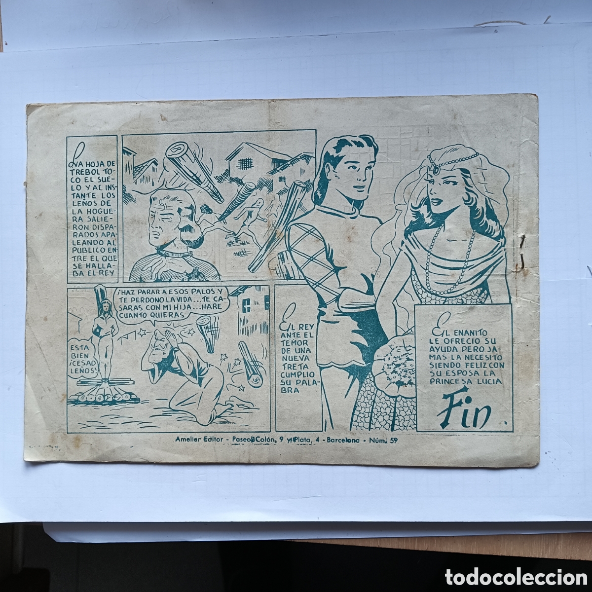 Tebeos: COLECCI&Oacute;N PRINCESA N&Uacute;M-59 EDI.AMELLER - Foto 2