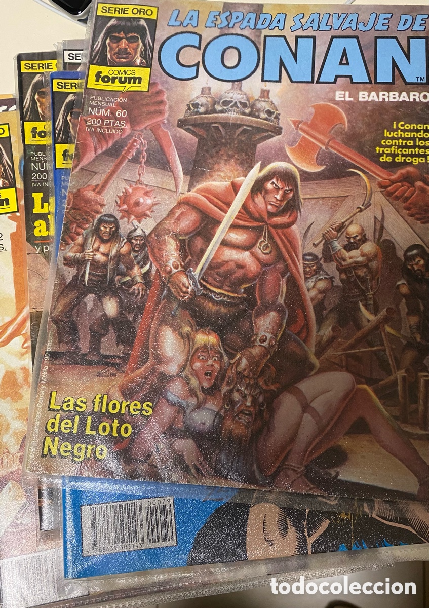 Tebeos: Lote Conan la espalda salvaje 1 edici&oacute;n - Foto 2