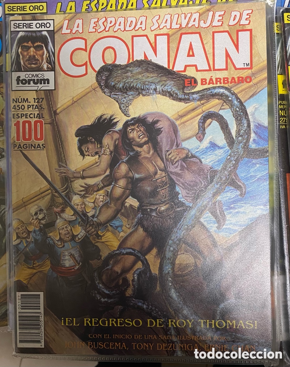 Tebeos: Lote Conan la espalda salvaje 1 edici&oacute;n - Foto 5