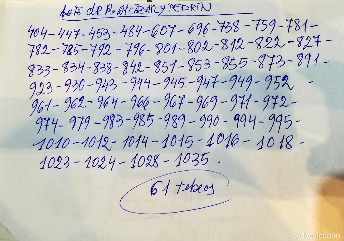 Tebeos: Lote de Roberto Alc&aacute;zar y Pedr&iacute;n. - Foto 2